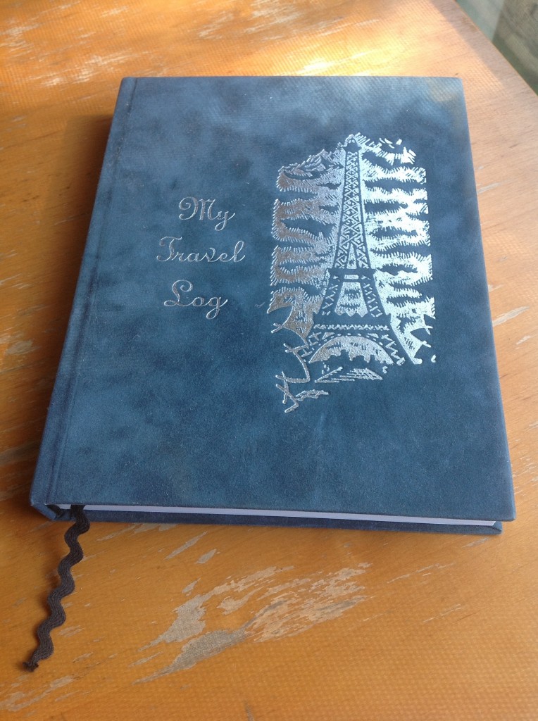 my much-loved travel journal