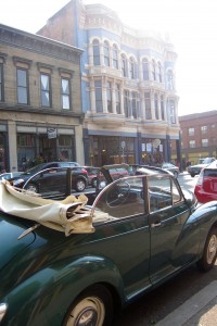 victorian scene in port townsend, washington