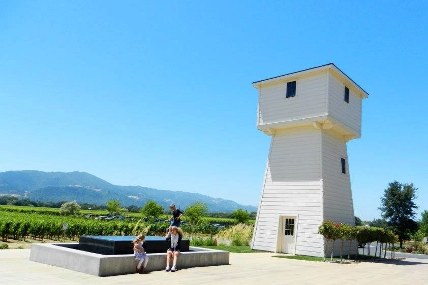 outside the silver oak winery