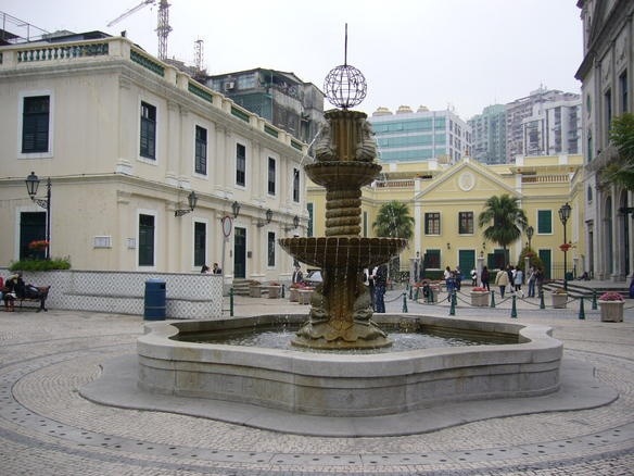 old portuguese quarter in macau