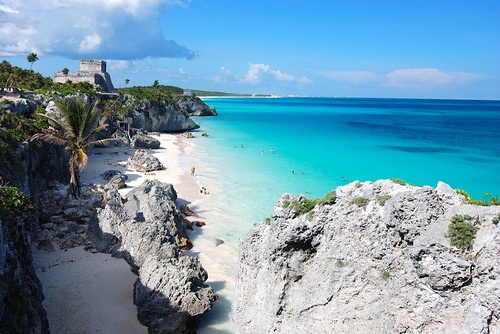 mayan ruins in tulum taken by nick lucey