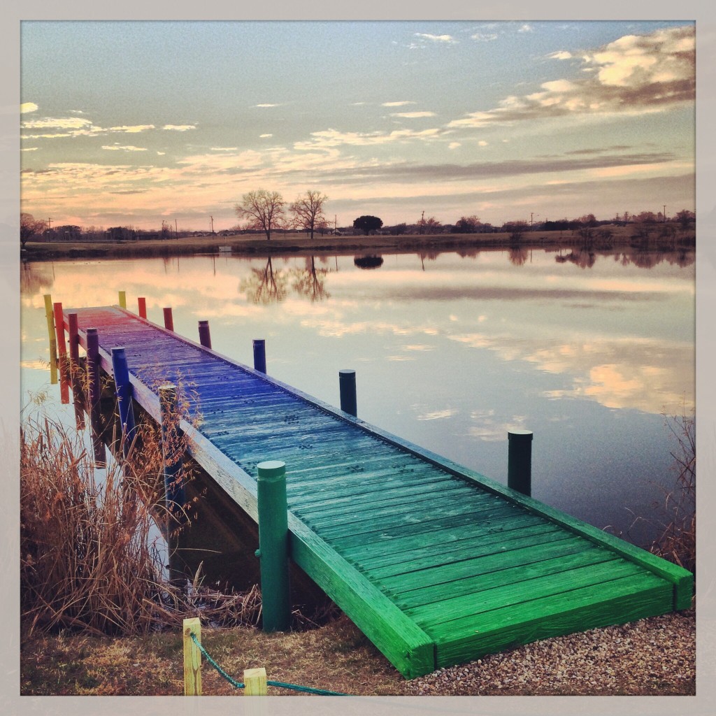 more art from nasher sculpture center's dallas-wide exhibit - this time at fish trap lake, as seen while exploring dallas with family in town.