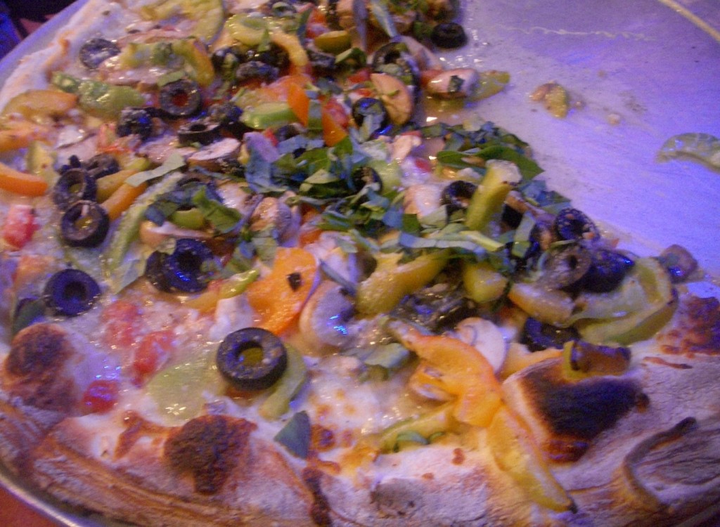 just a good veggie pizza at pizzeria regina in boston