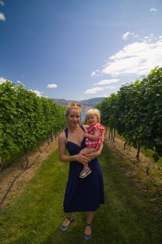 Wine Country - Kelowna British Columbia with my daughter Sasha