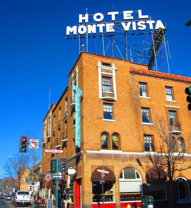 the allegedly haunted hotel monte vista in flagstaff, arizona