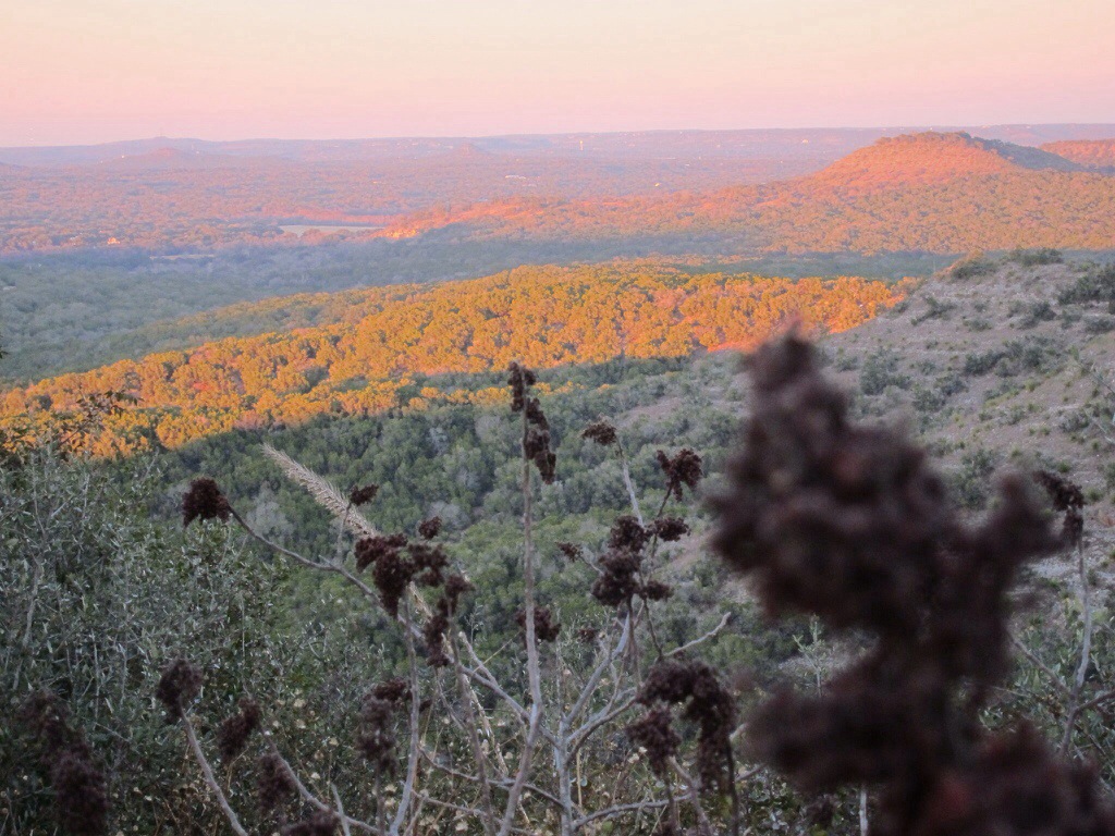 the stunning texas hill country