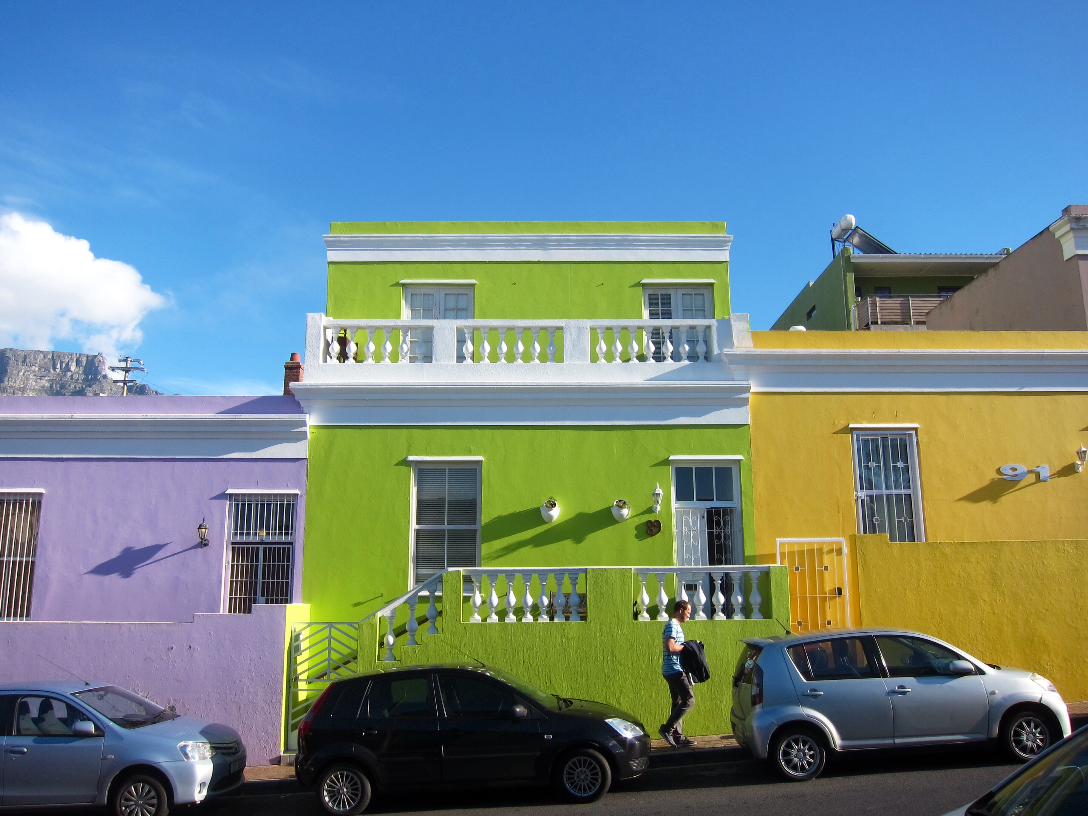 the colorful bo-kaap neighborhood