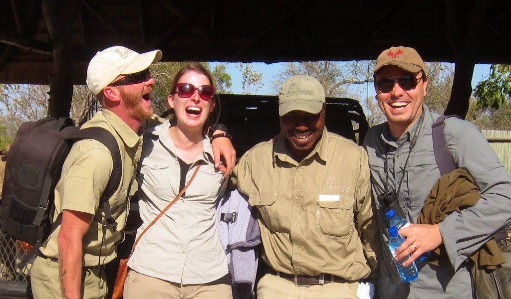 this is our awesome ranger and tracker at arathusa - if you go, you gotta get with double D (dries and derick)!