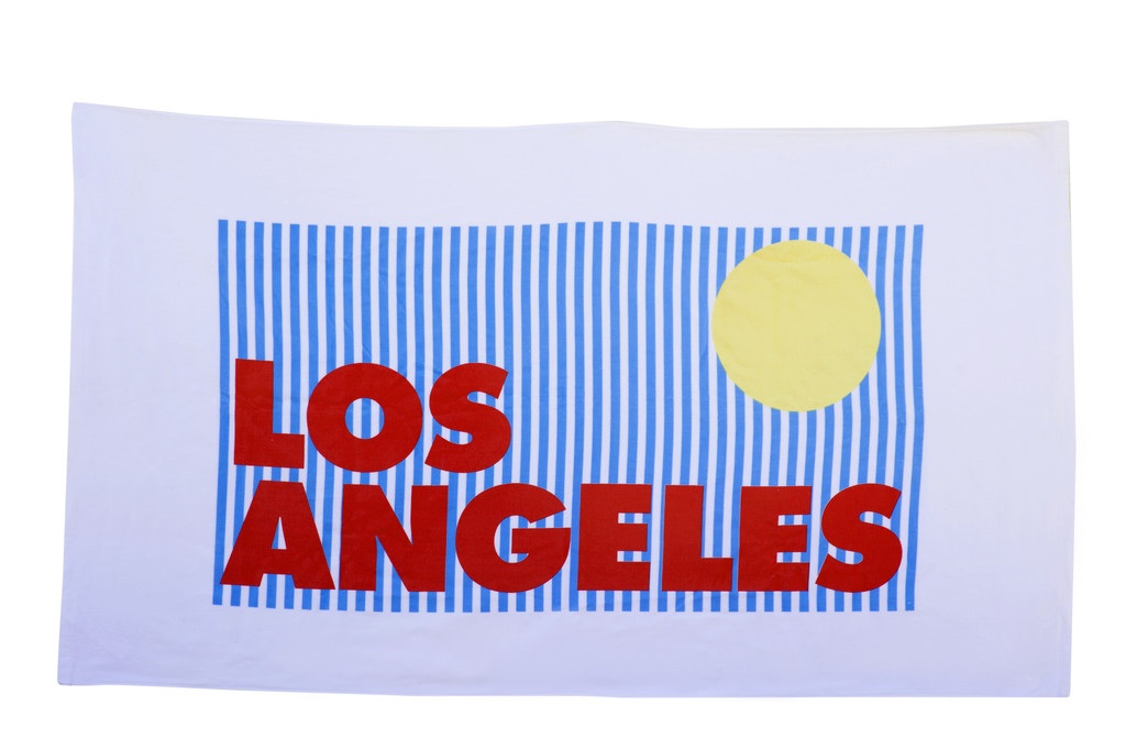 los-angeles-beach-towel