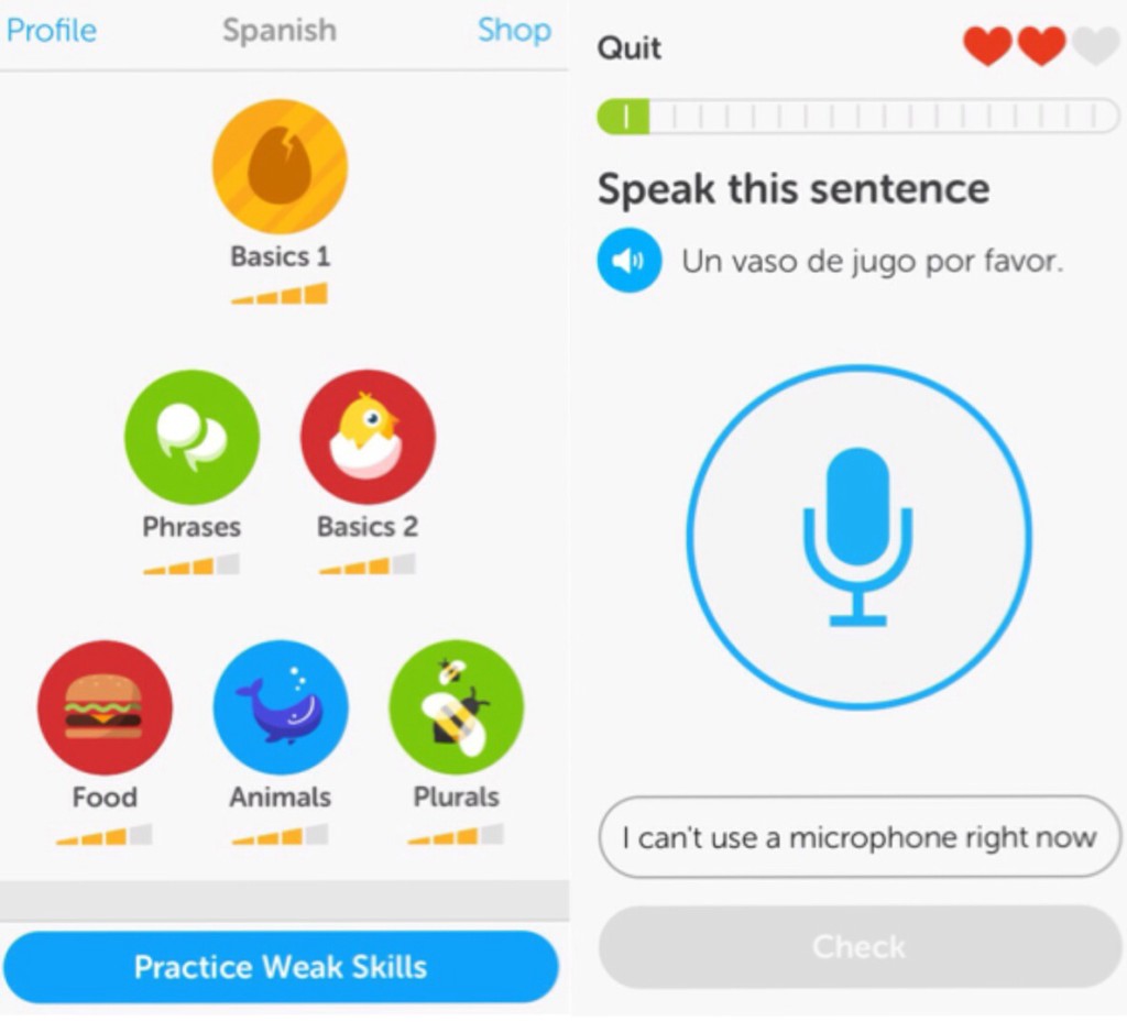 learn a language with duolingo!