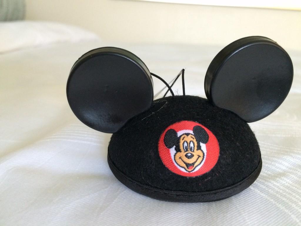 the newest addition to my collection: a mickey mouse hat! i went to orlando last week for training, and picked this cute guy up in epcot.