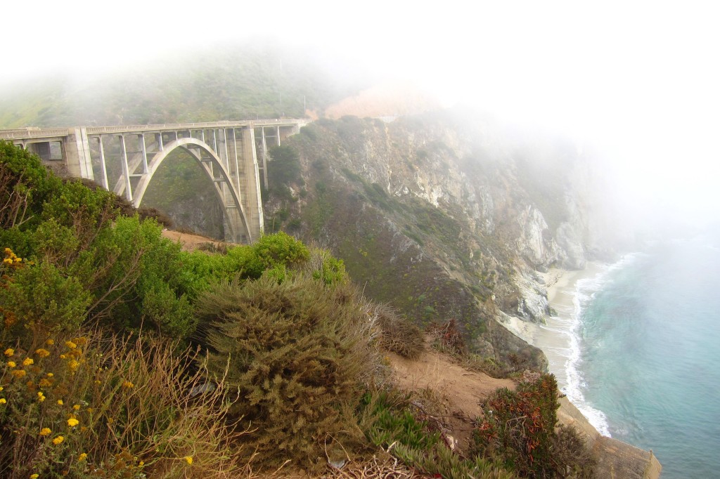 bixby bridge in big sur, california