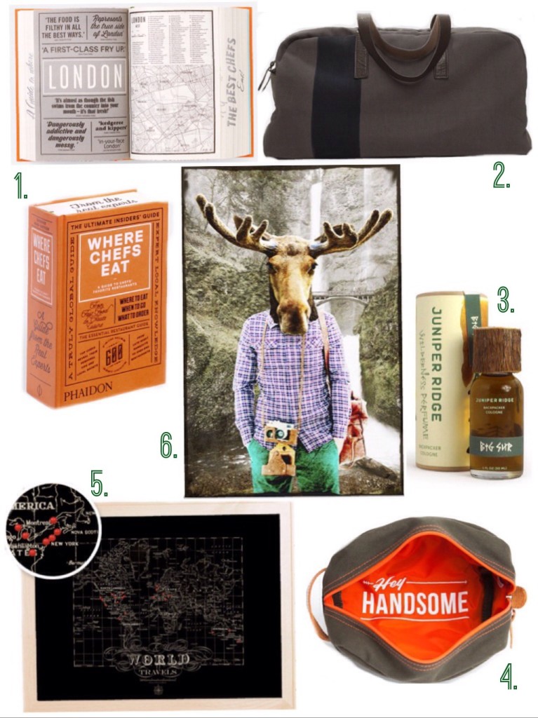 travel-themed gifts for the guys in your life