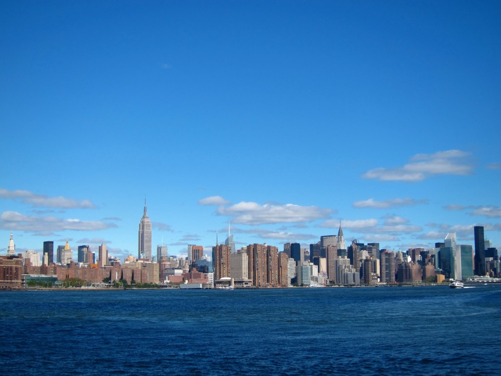 new york, as seen from brooklyn.