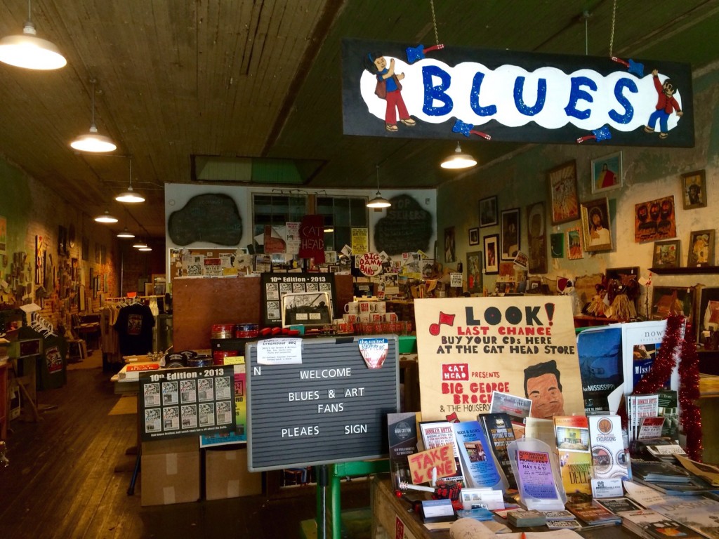 cat head delta blues and folk art in downtown clarksdale, mississippi