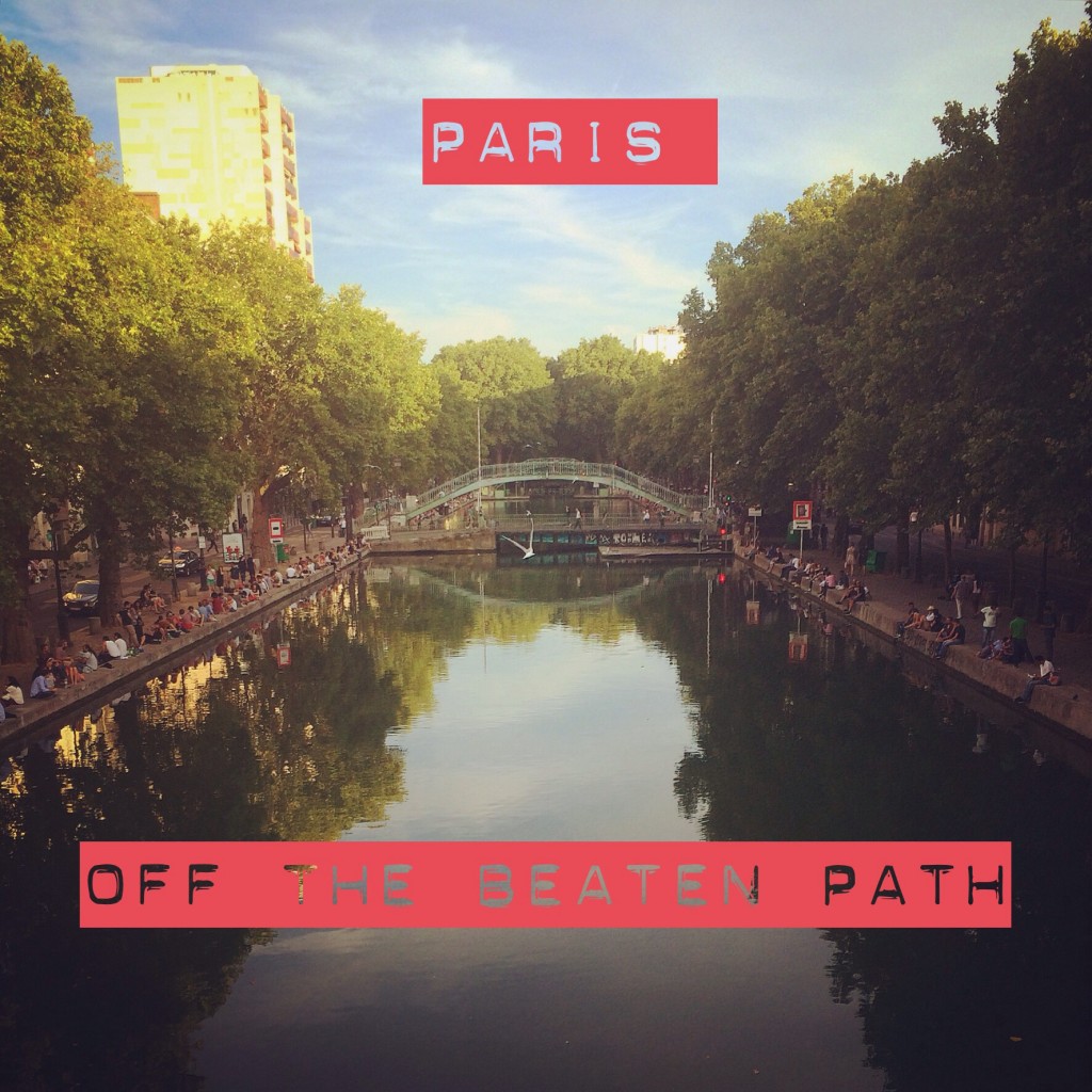 parisians line the canal st. martin during the summer months; one of my favorite places to visit